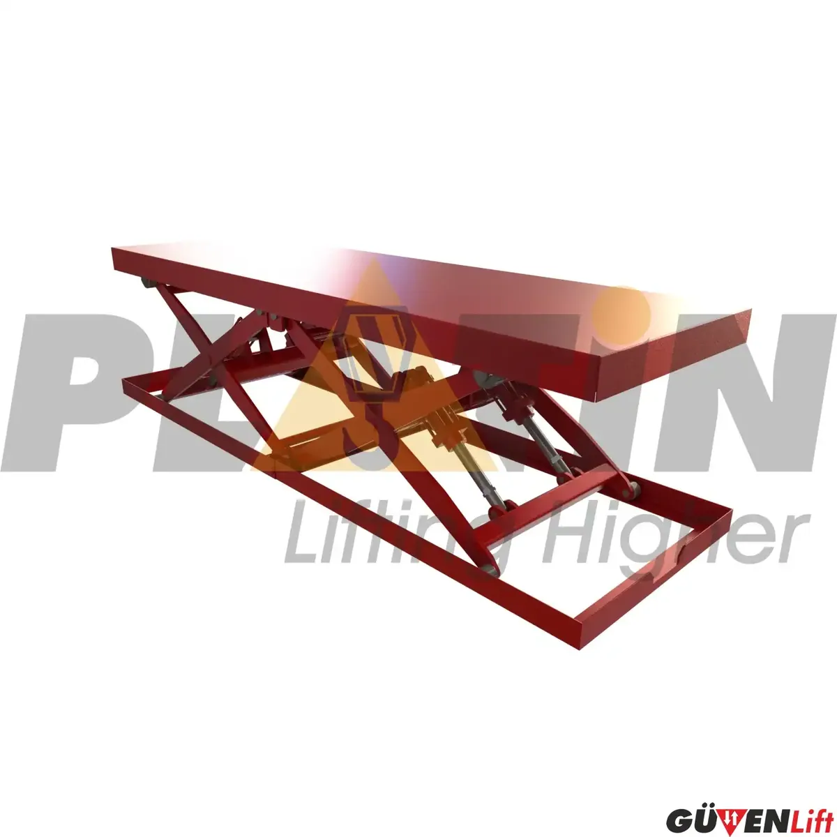 PW2000D Tandem Makaslı Elektrikli Platform - Görsel 4